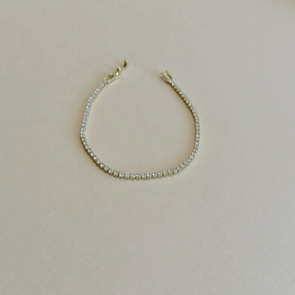 Tennis  bracelet  M986 - Picture 3 of 4